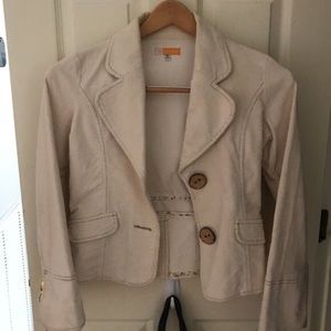Tulle jacket- ivory- size S